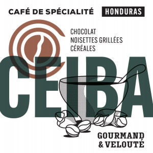 Café CEIBA, Honduras *Ephémère*
 Poids-500g Mouture-En grain