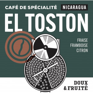 Café EL TOSTON, Nicaragua
 Poids-250g Mouture-En grain