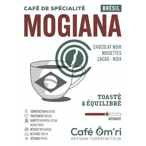 Café MOGIANA, Brésil