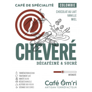 Café CHEVERE, Colombie - Décaféiné